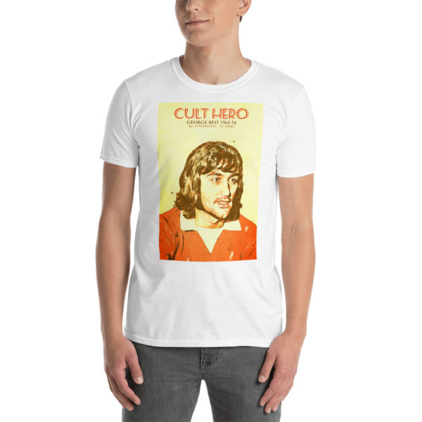George Best T Shirt - Cult Hero Short-Sleeve Unisex T-Shirt