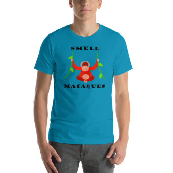 Smell Macaques Short-Sleeve Unisex T-Shirt