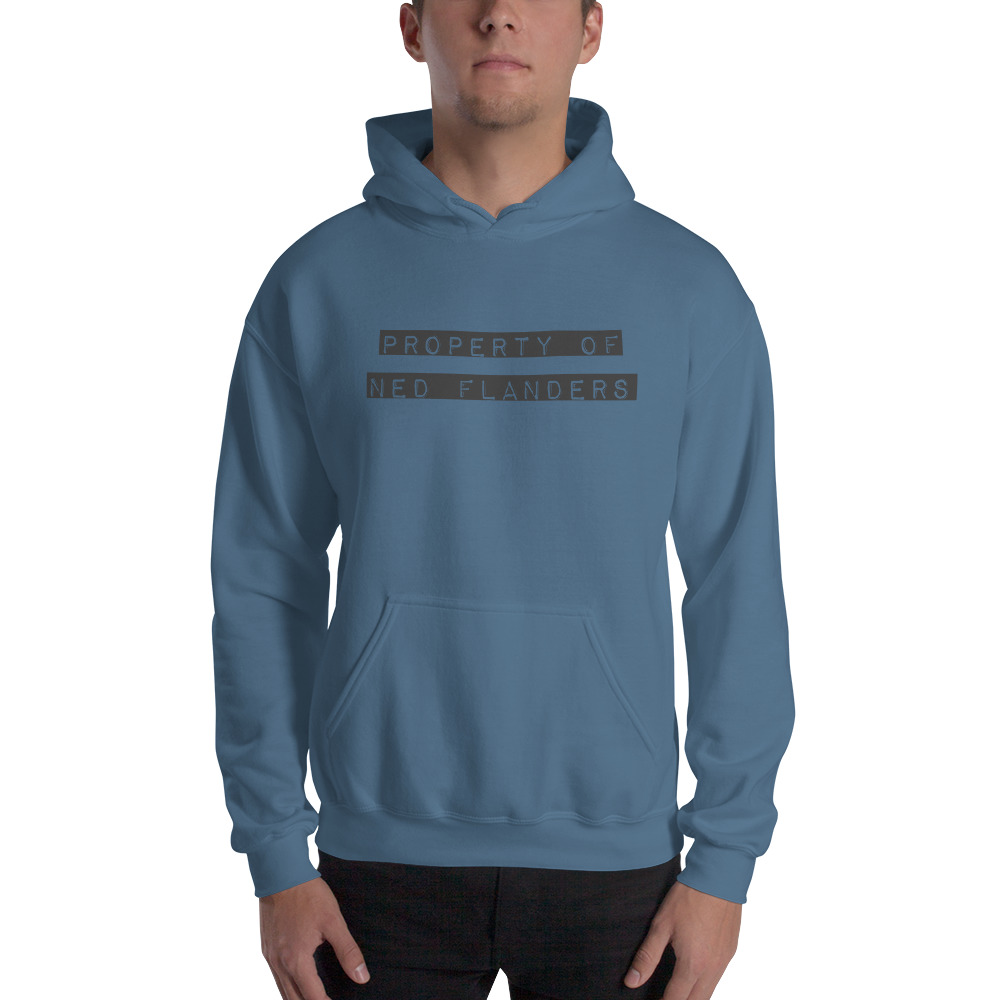 Property Of Ned Flanders Unisex Hoodie - Prints Place