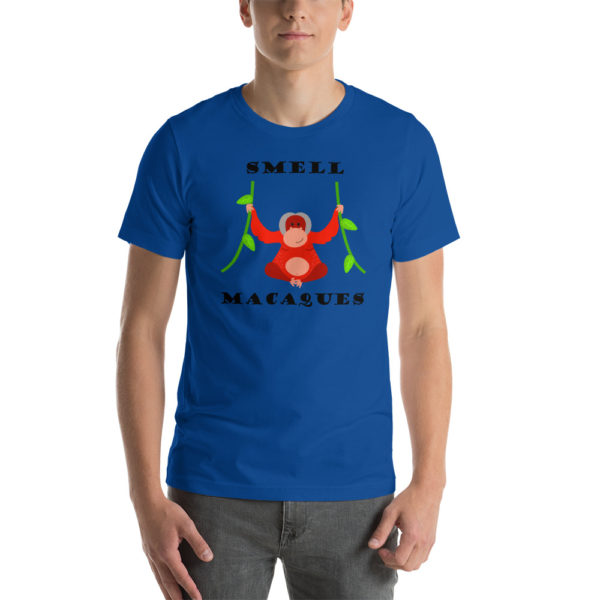 Smell Macaques Short-Sleeve Unisex T-Shirt