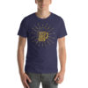 beer t shirt blue