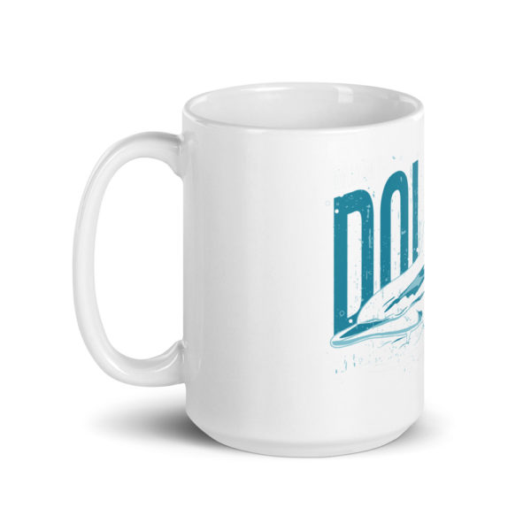 dolphin mug large left