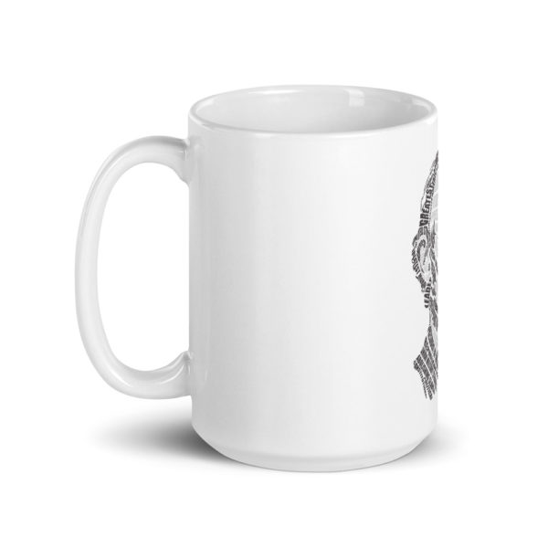 abraham lincoln mug large left
