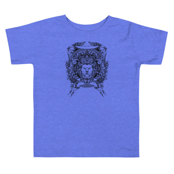 lion t shirt kids blue