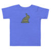 rabbit t shirt kids blue