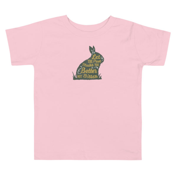 rabbit t shirt kids pink