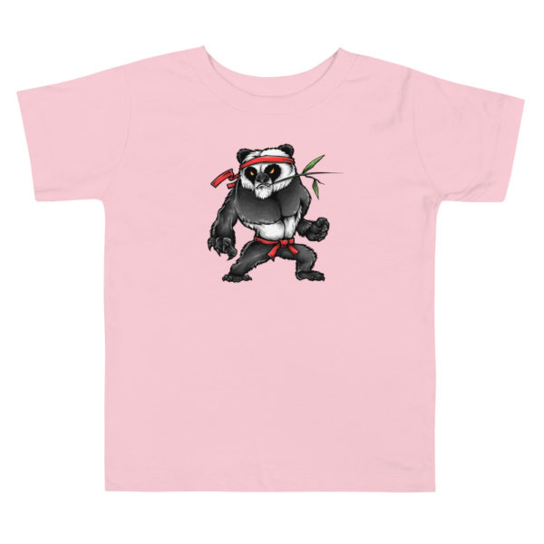 panda t shirt kids pink