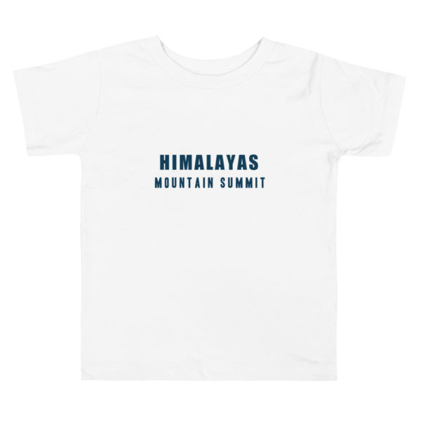 Himalayas mountain t shirt white