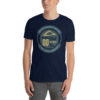 mounting climbing t shirt navy