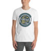 mounting climbing t shirt white