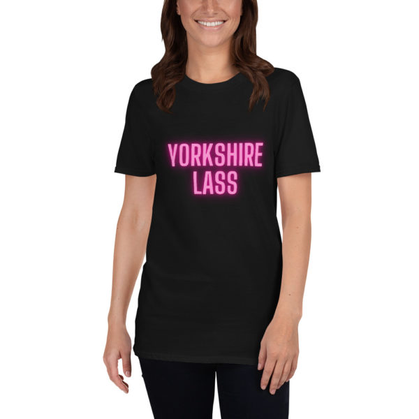 yorkshire lass t shirt black