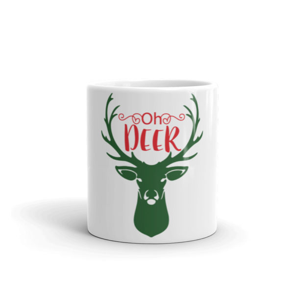 deer antler mug front