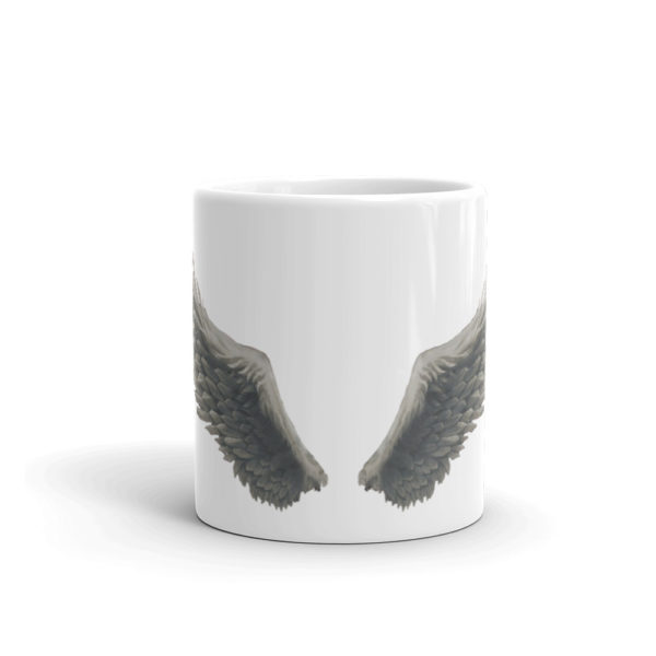 angel wing mug