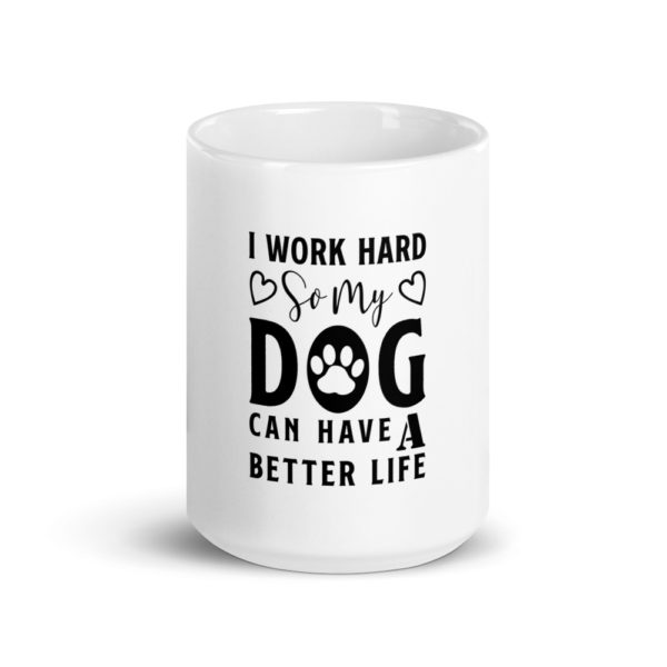 dog and owner mug