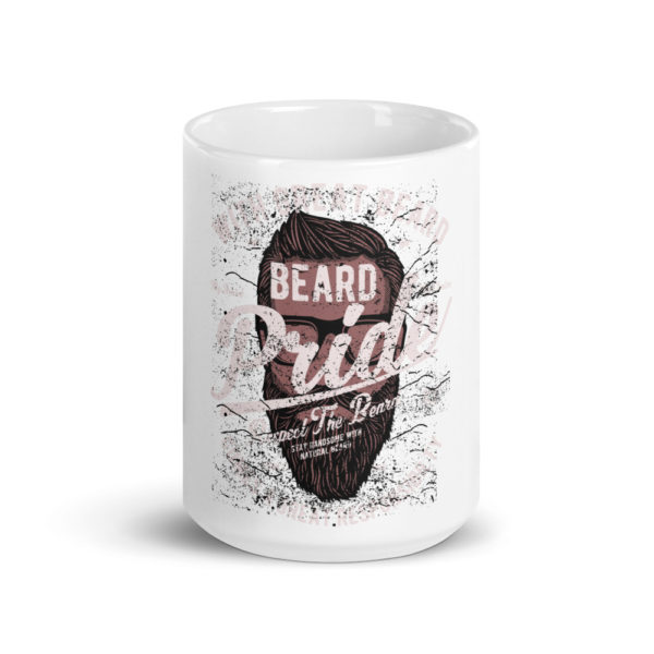beard beer mug
