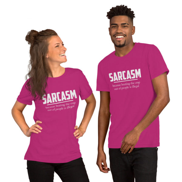 Sarcasm T Shirt (Unisex)