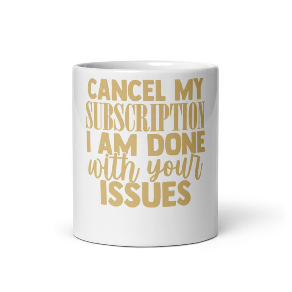 Funny Insult Mug (Issues)
