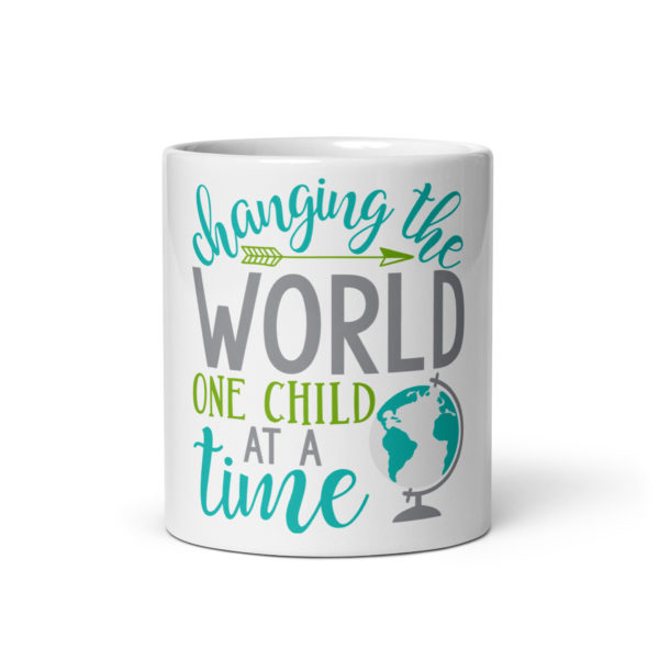 World Changing Teacher Funny Mug