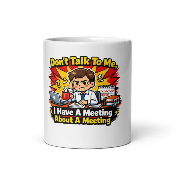 Teams Meeting Funny Mug (Male)