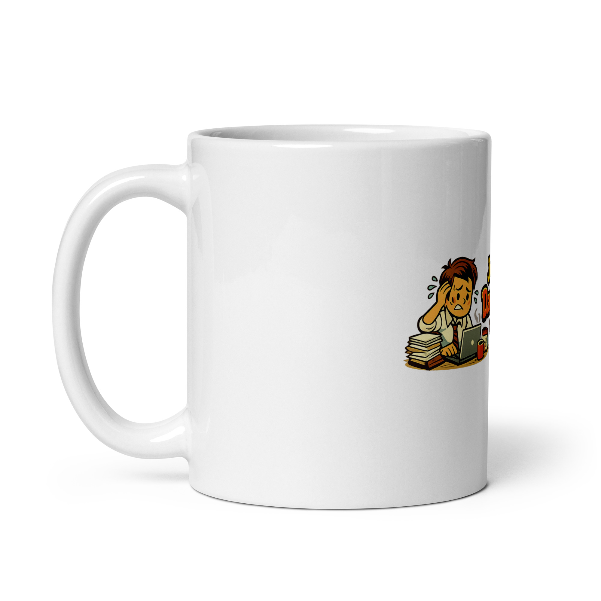 Overworked and Underpaid Mug (Male) - Image 3