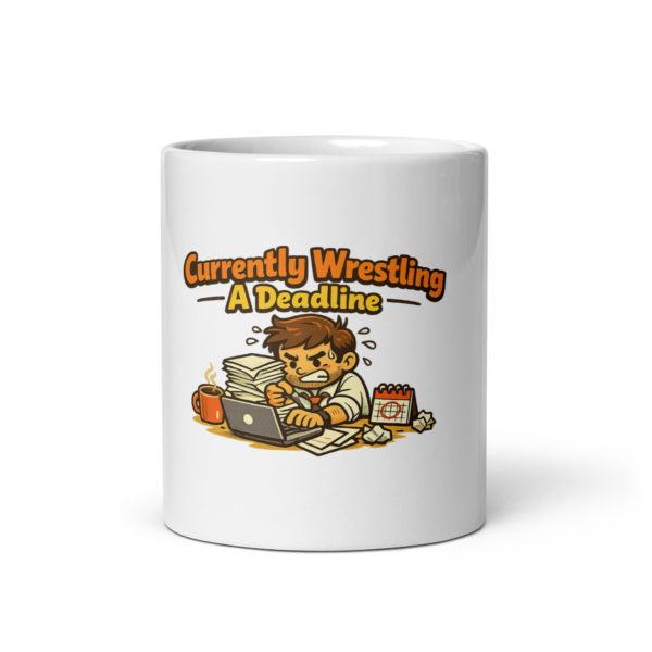 Funny Deadline Mug (Male)