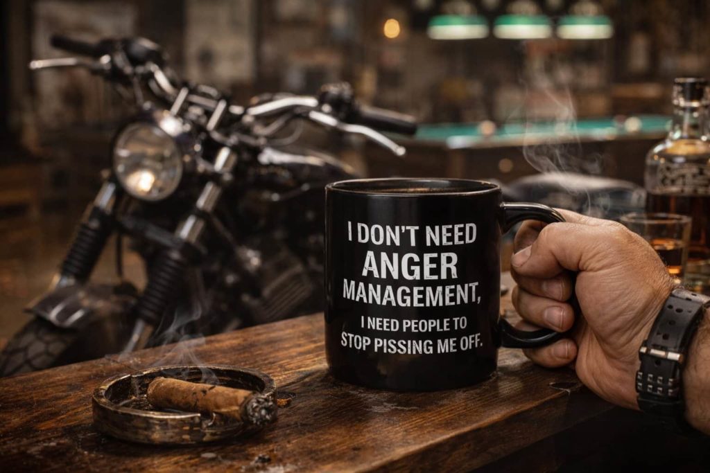 Funny Mugs for Men That Push It