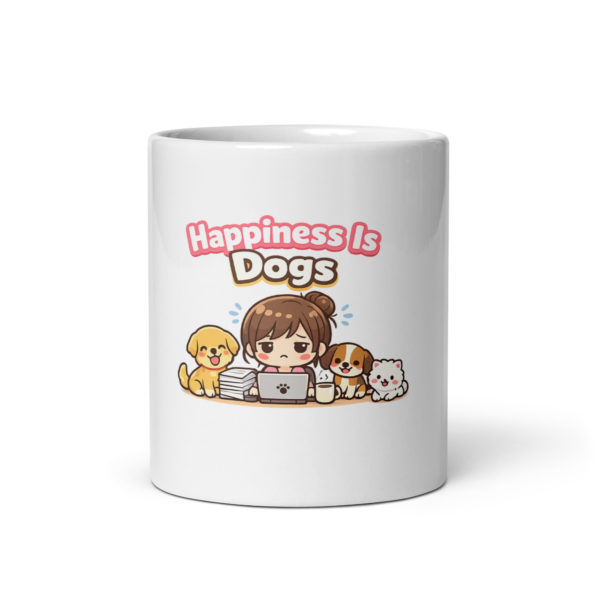 Happiness Is Dogs Mug