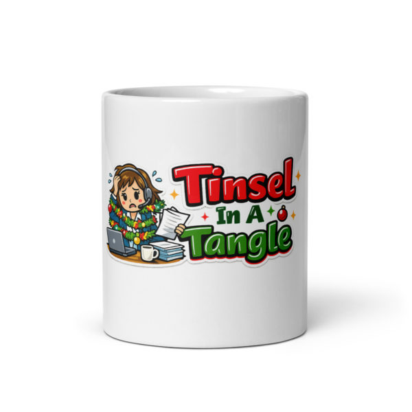 Tinsel In A Tangle Mug