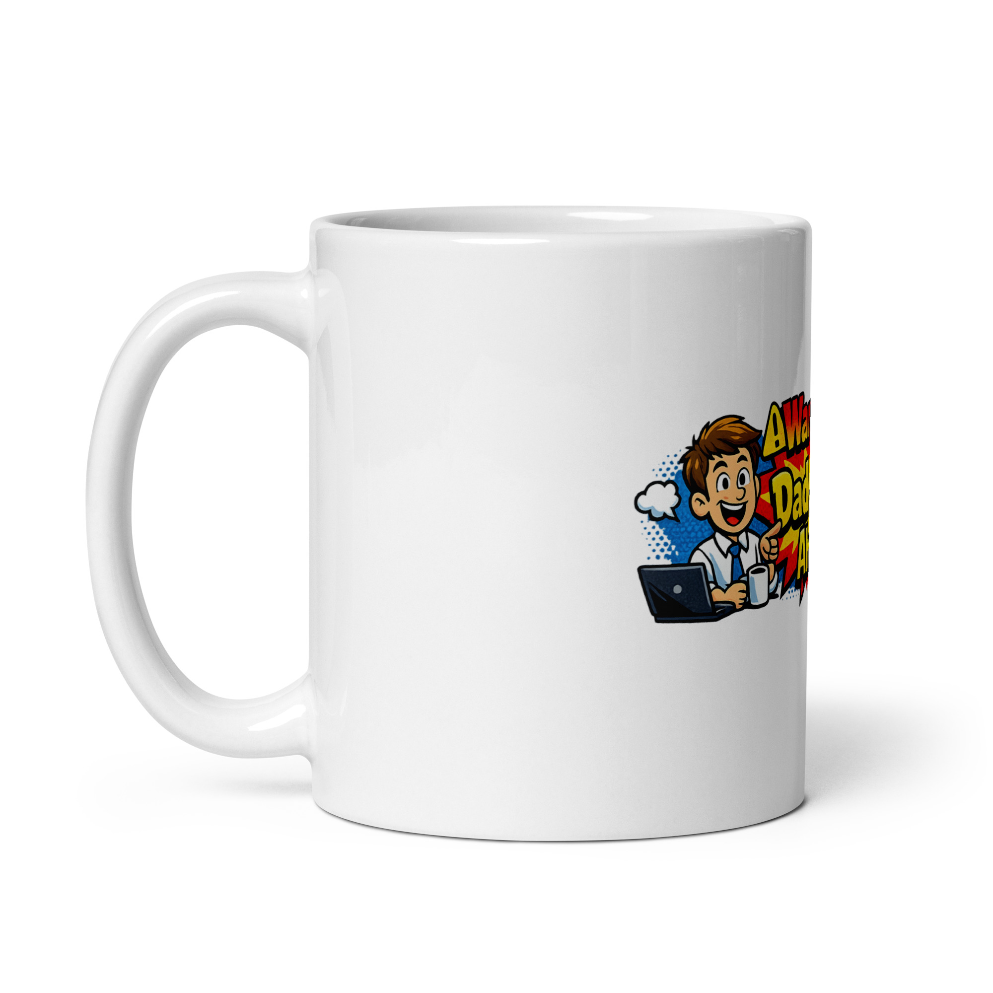 Warning Dad Jokes Ahead Mug