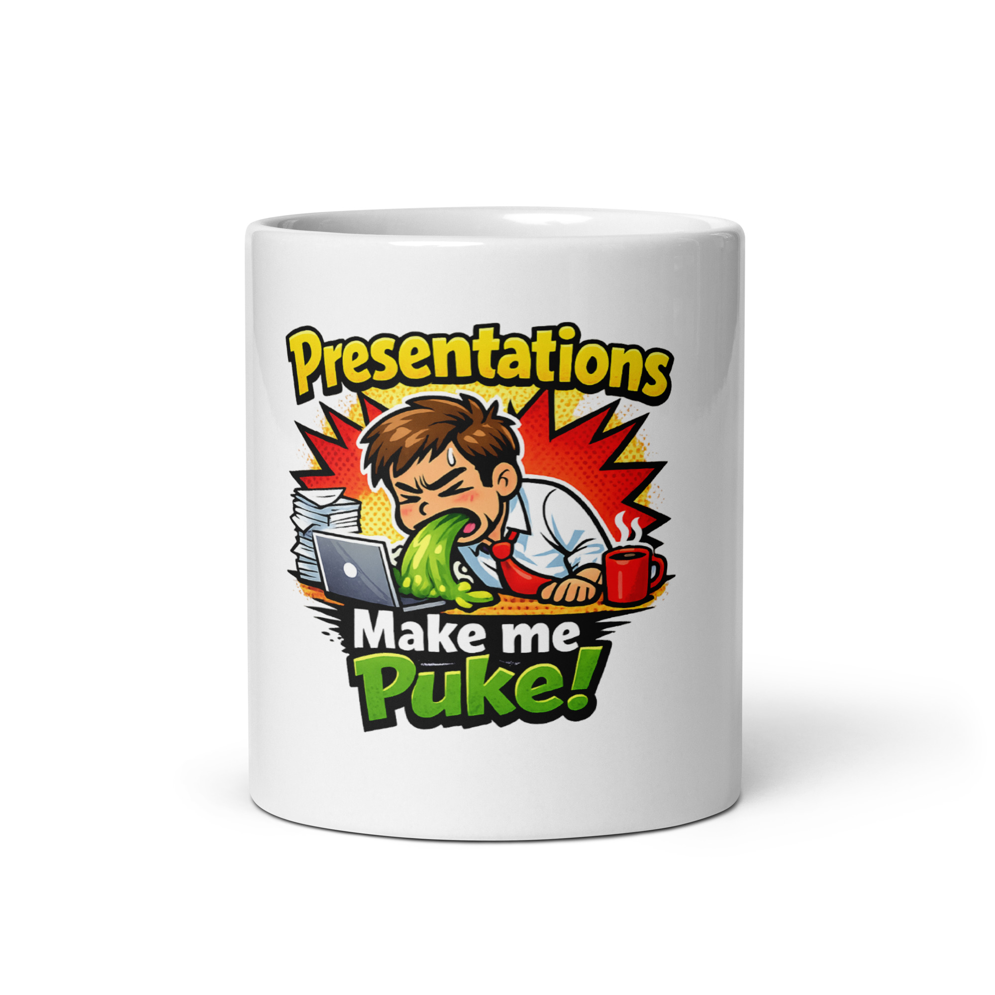 Funny Presentations Mug (Male)
