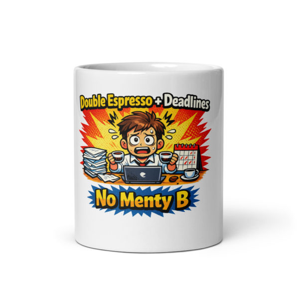Work Mental Health Funny Mug (Male)