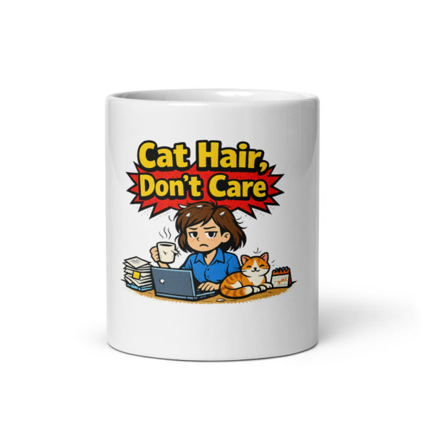 Cat Hair Don't Care Mug