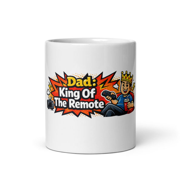Dad King Of The Remote Mug