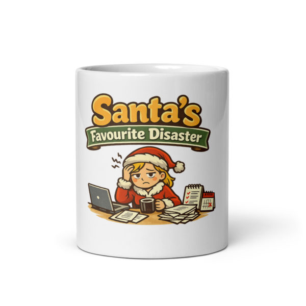 Santa's Favourite Disaster Mug