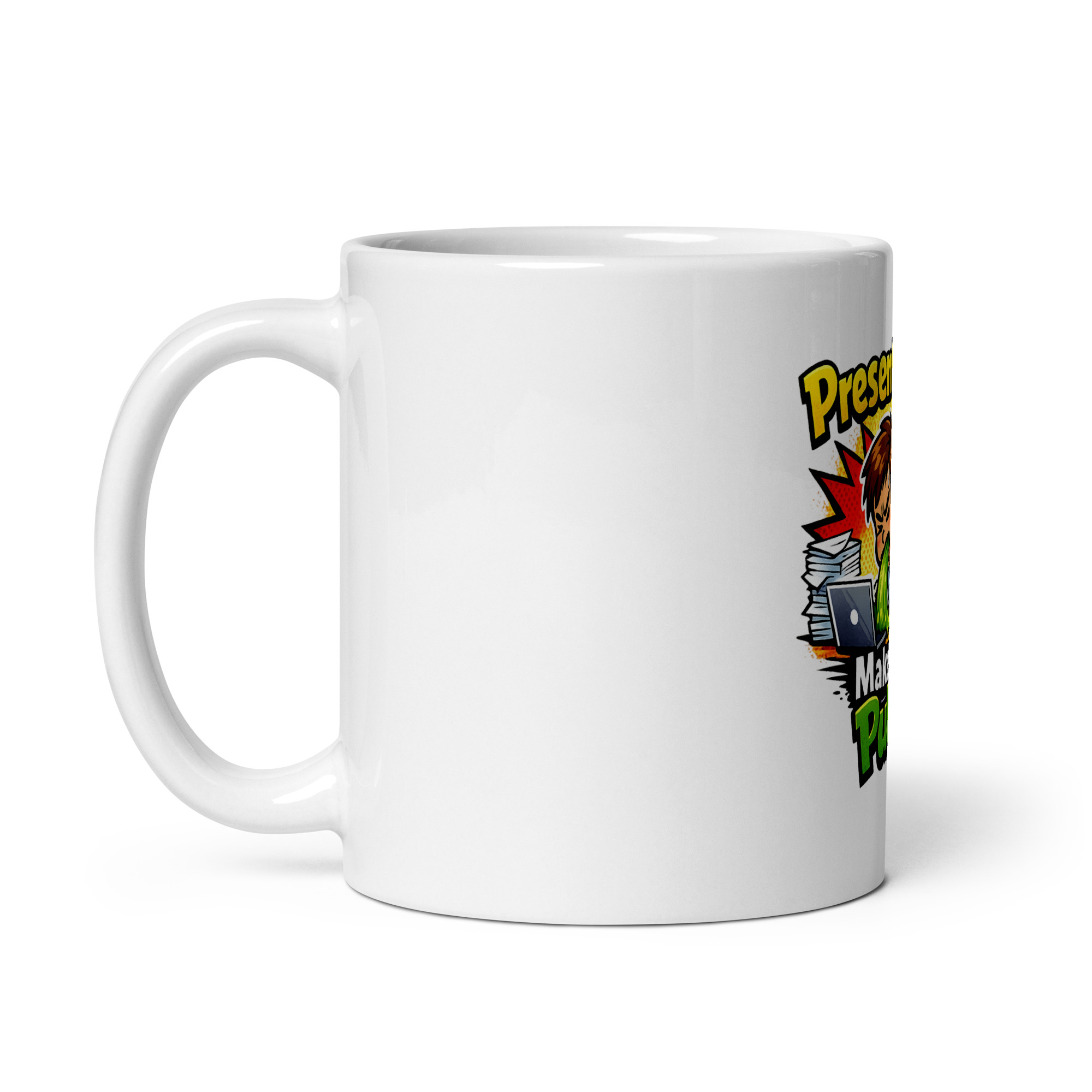Funny Presentations Mug (Male) - Image 2