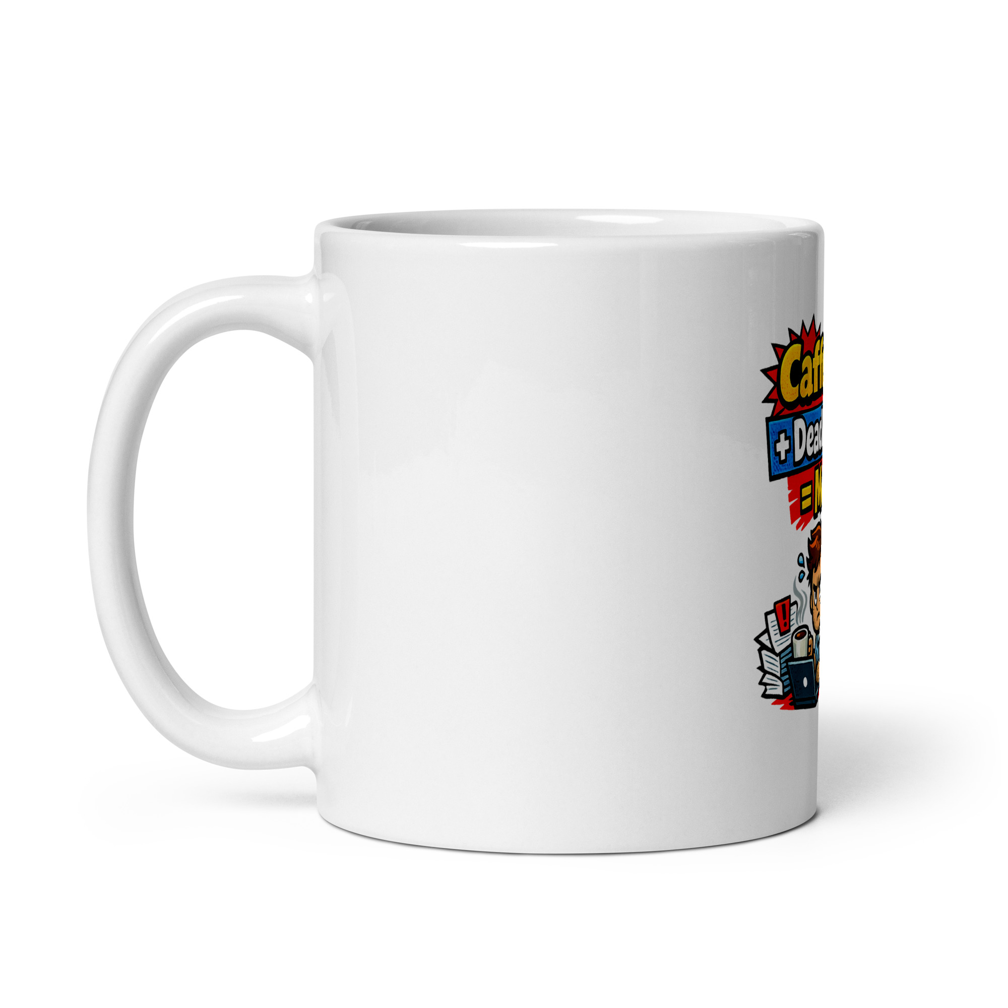 Funny Coffee Work Mug (Male) - Image 2