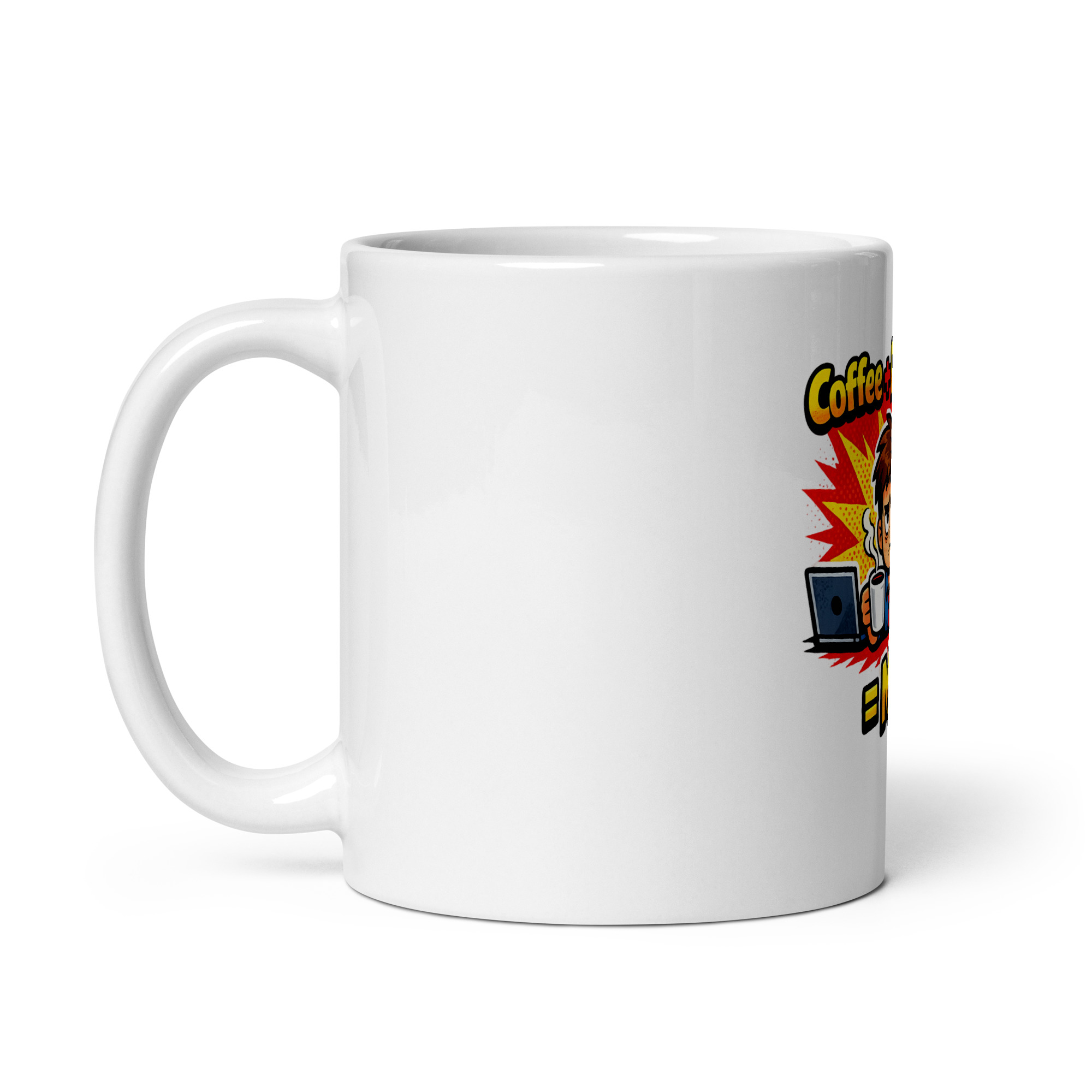 Coffee Mug For Computer Geeks (Male) - Image 2