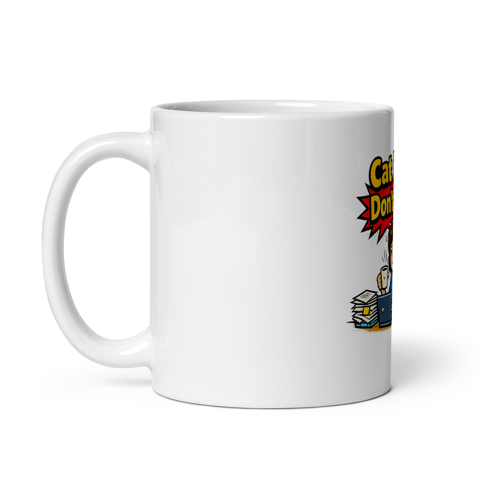 Cat Hair Don't Care Mug - Image 2