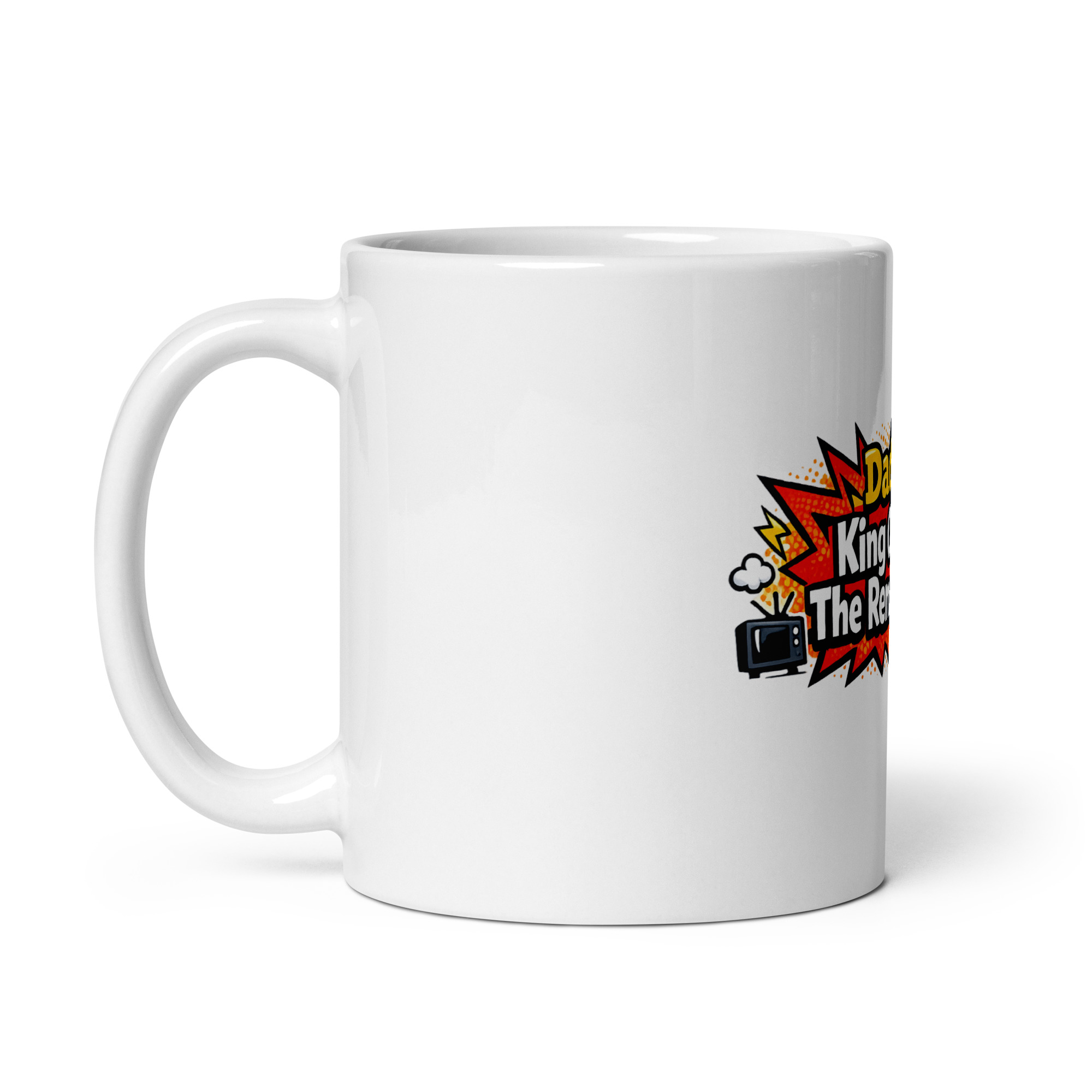 Dad King Of The Remote Mug - Image 2