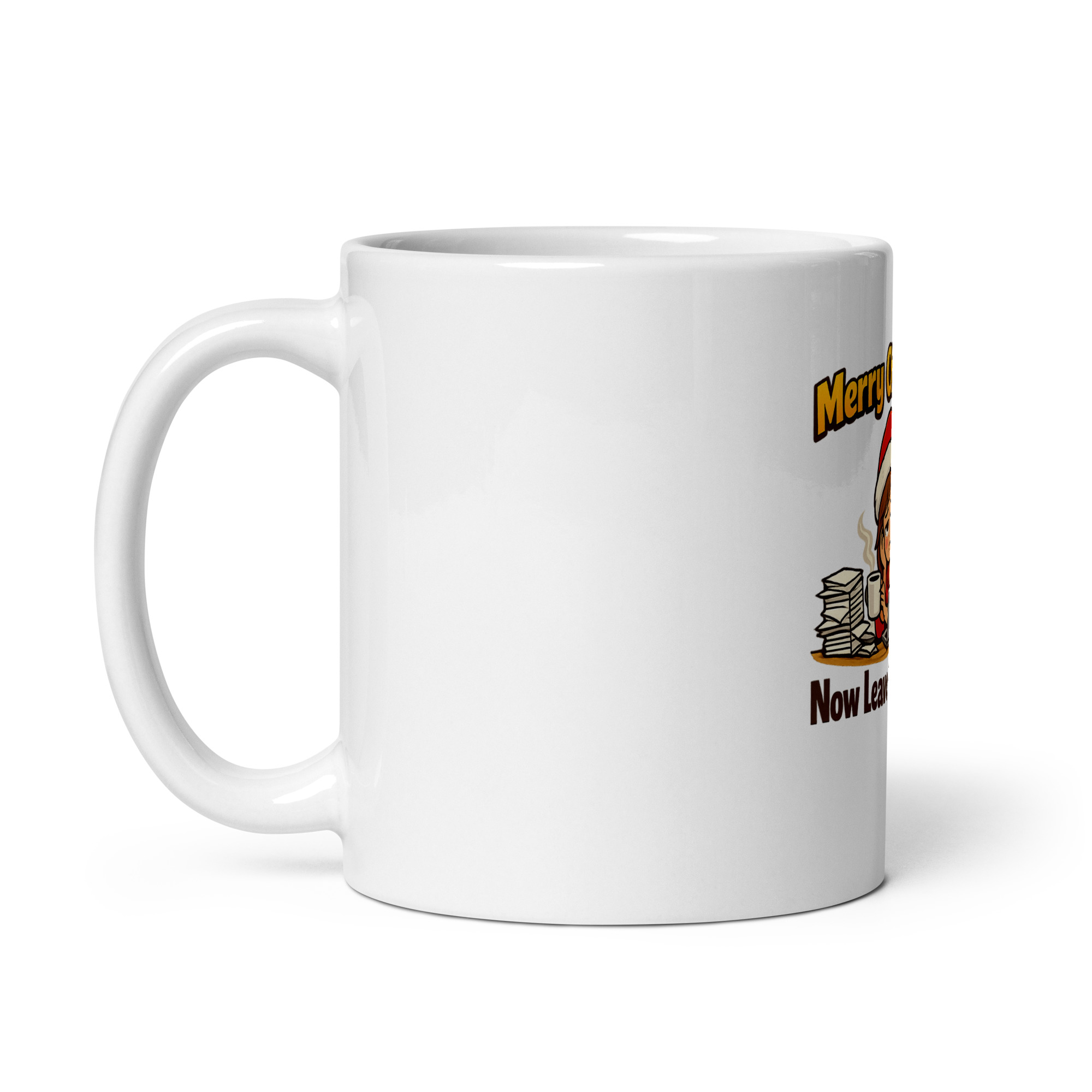 Merry Christmas Now Leave Me Alone Mug - Image 2