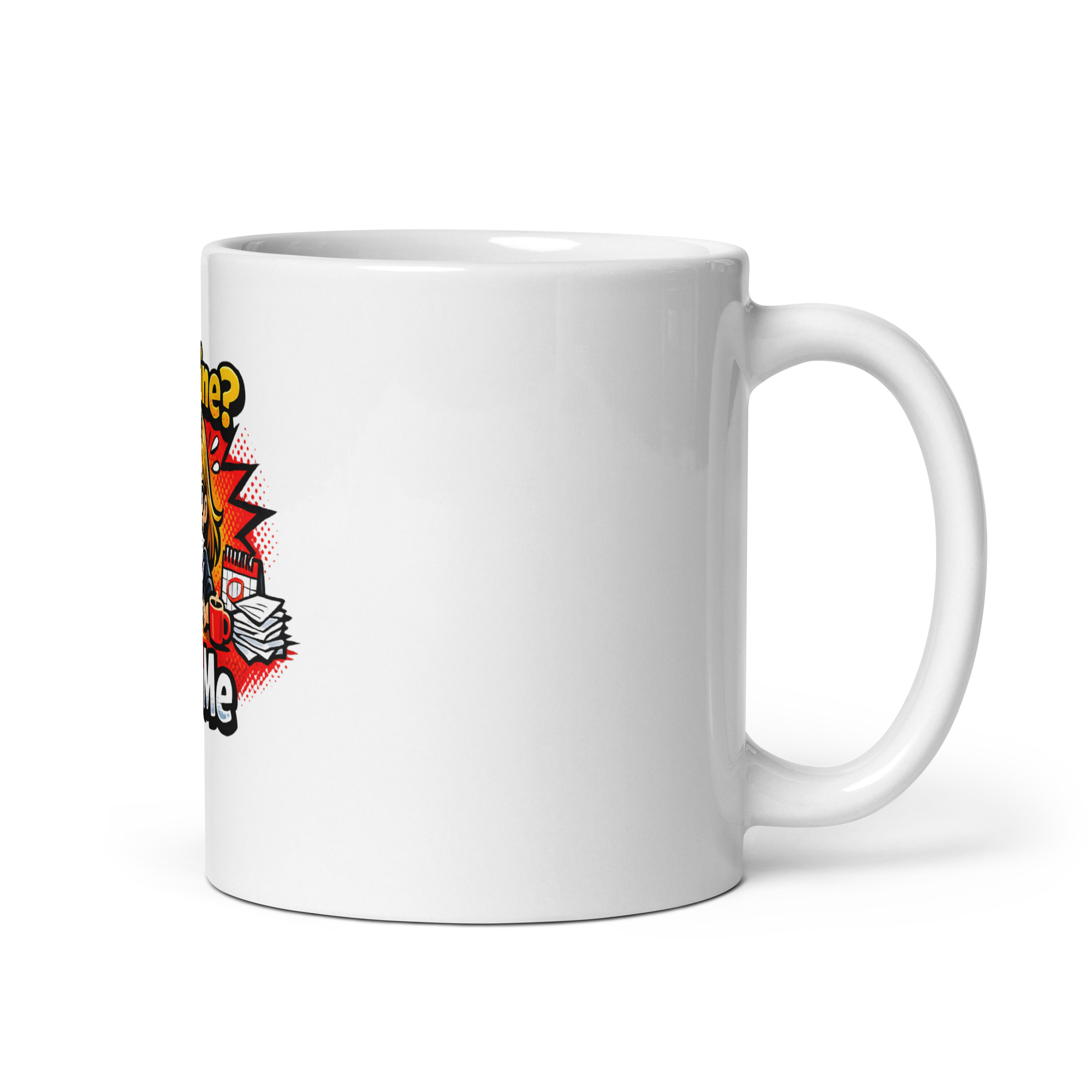 Funny Work Busy Mug (Female) - Image 3