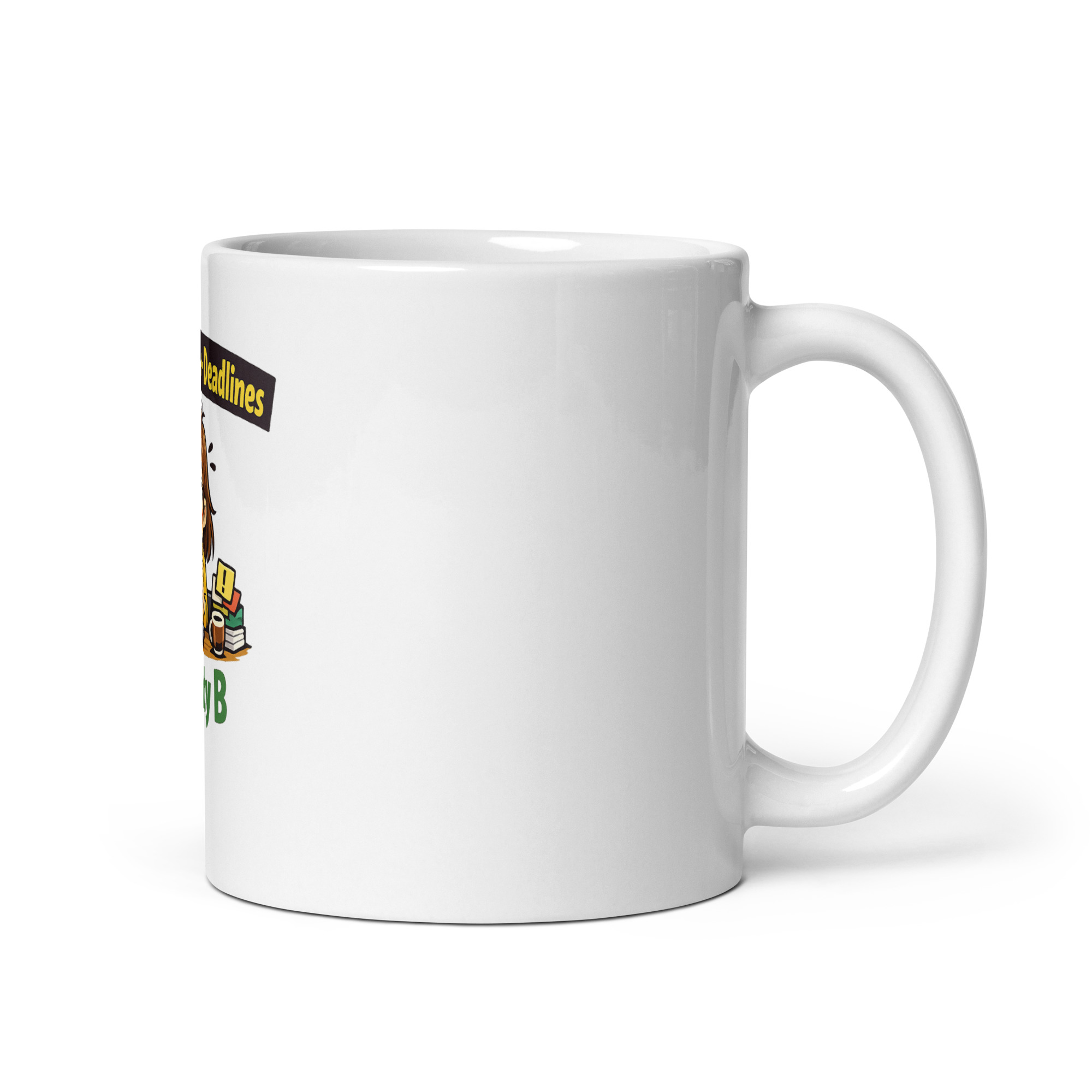 Work Mental Health Funny Mug (Female) - Image 3