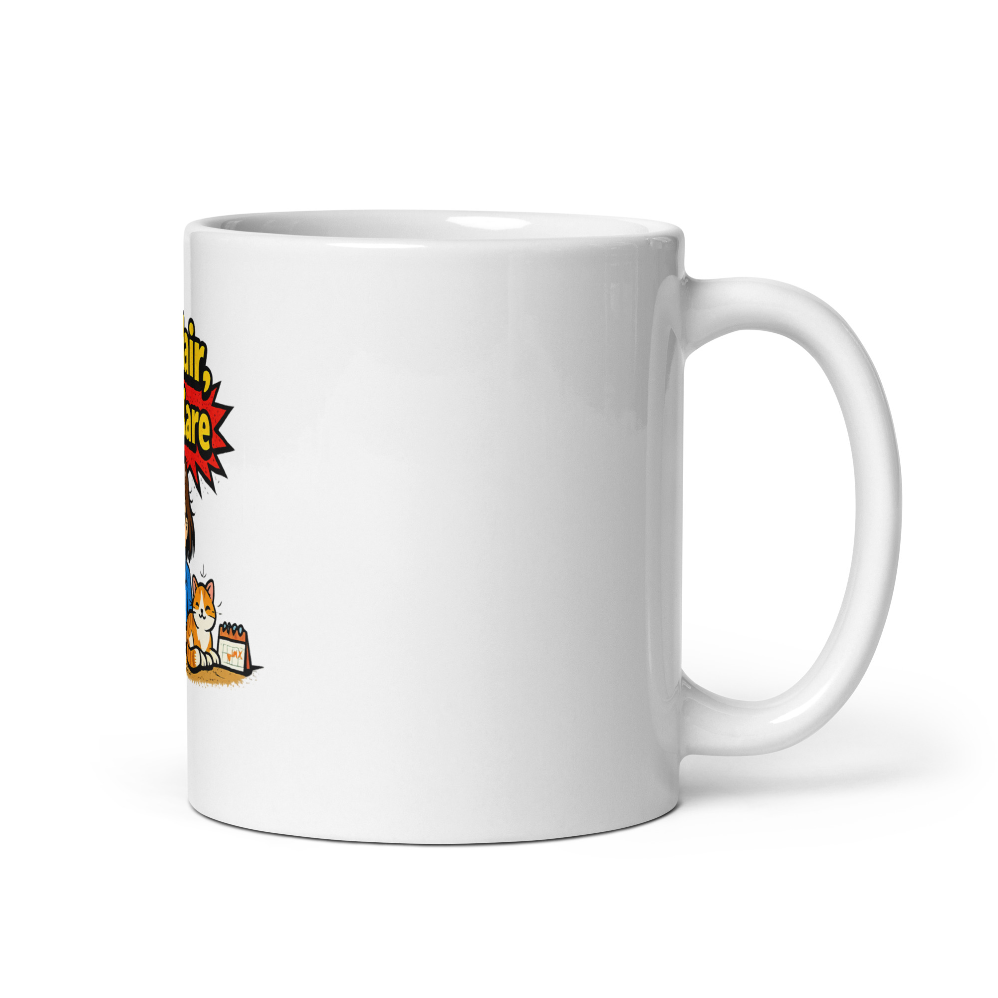 Cat Hair Don't Care Mug - Image 3