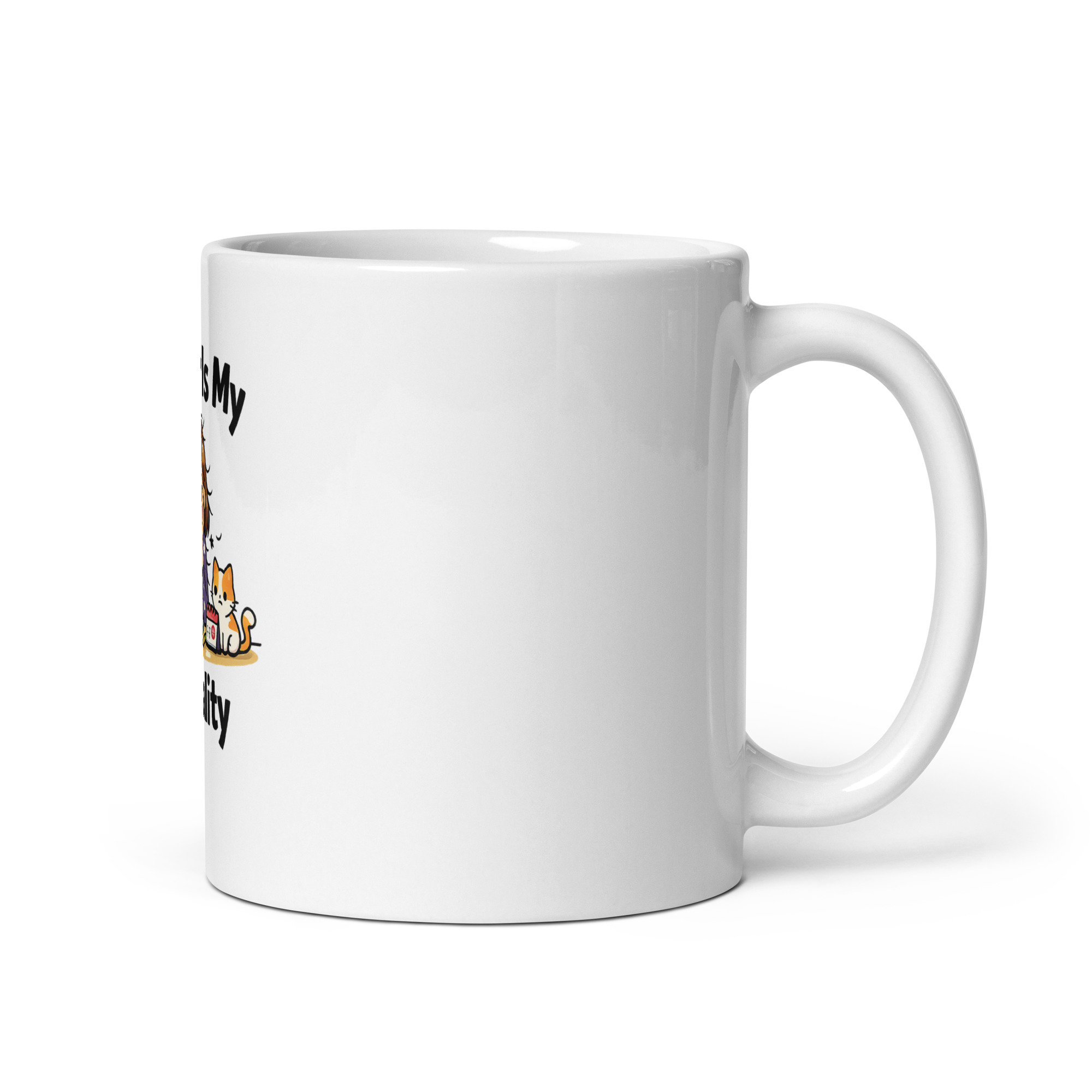 Cat Hair Is My Personality mug