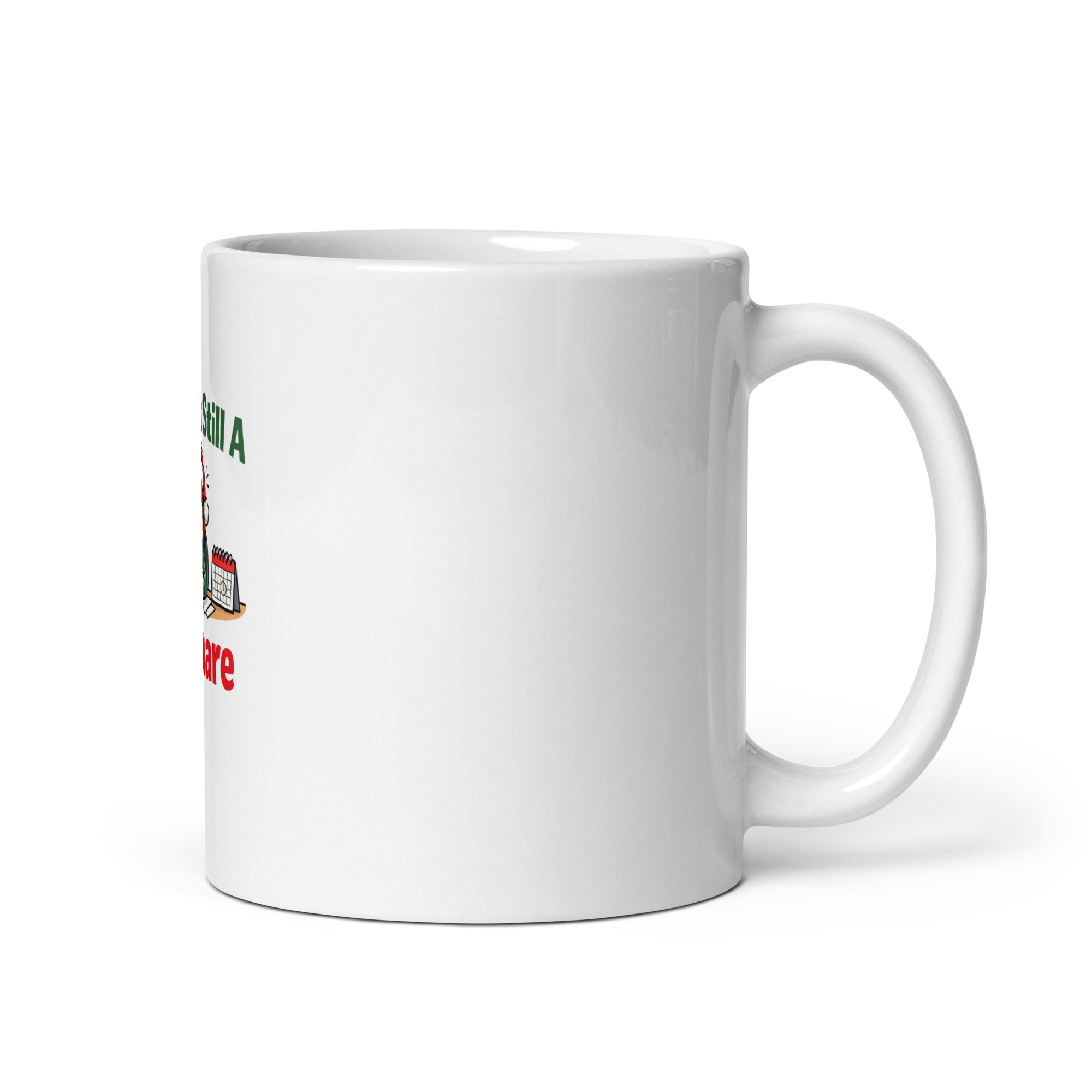 Crazy Christmas Lady Mug - Image 3