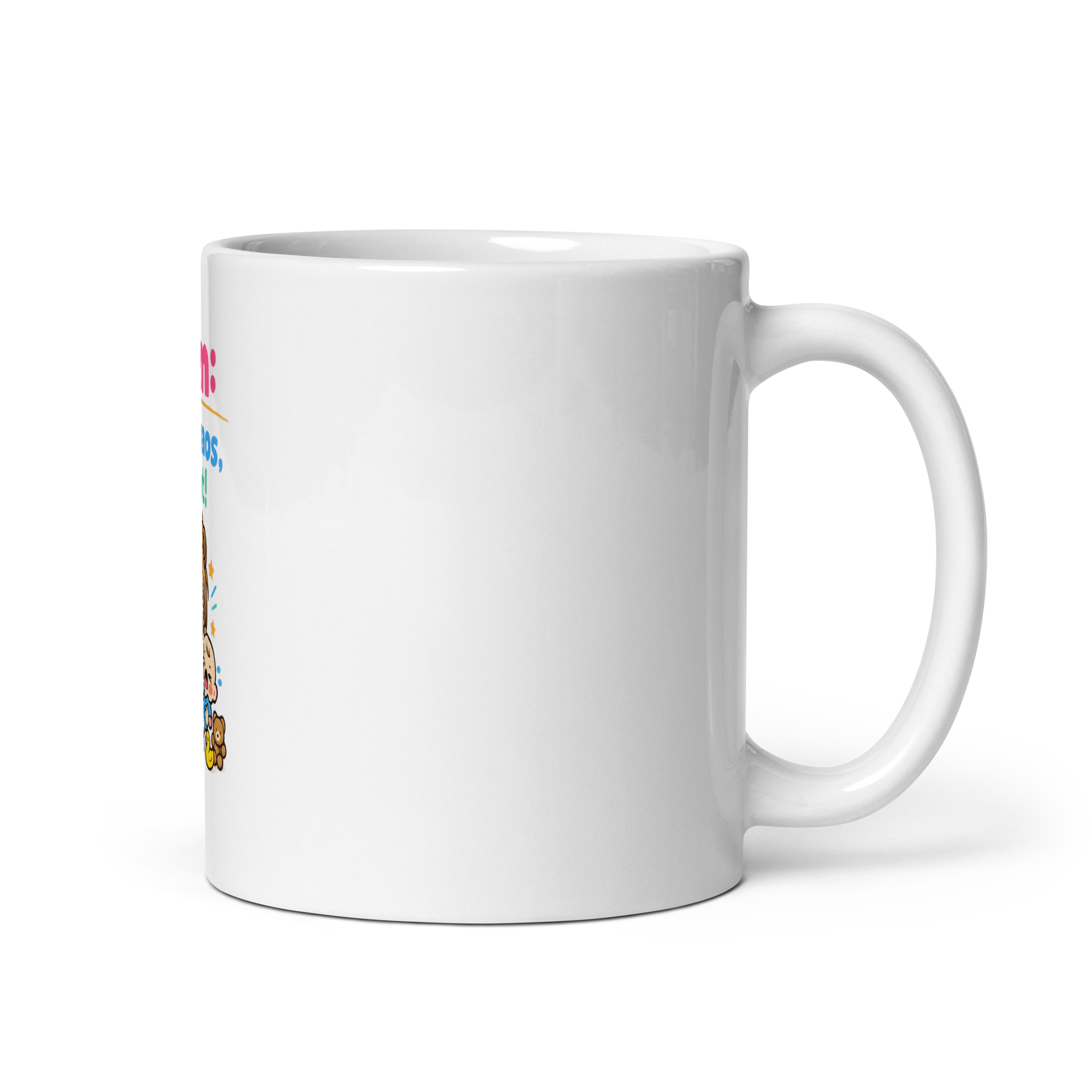 Mum Love Chaos Repeat Mug - Image 3