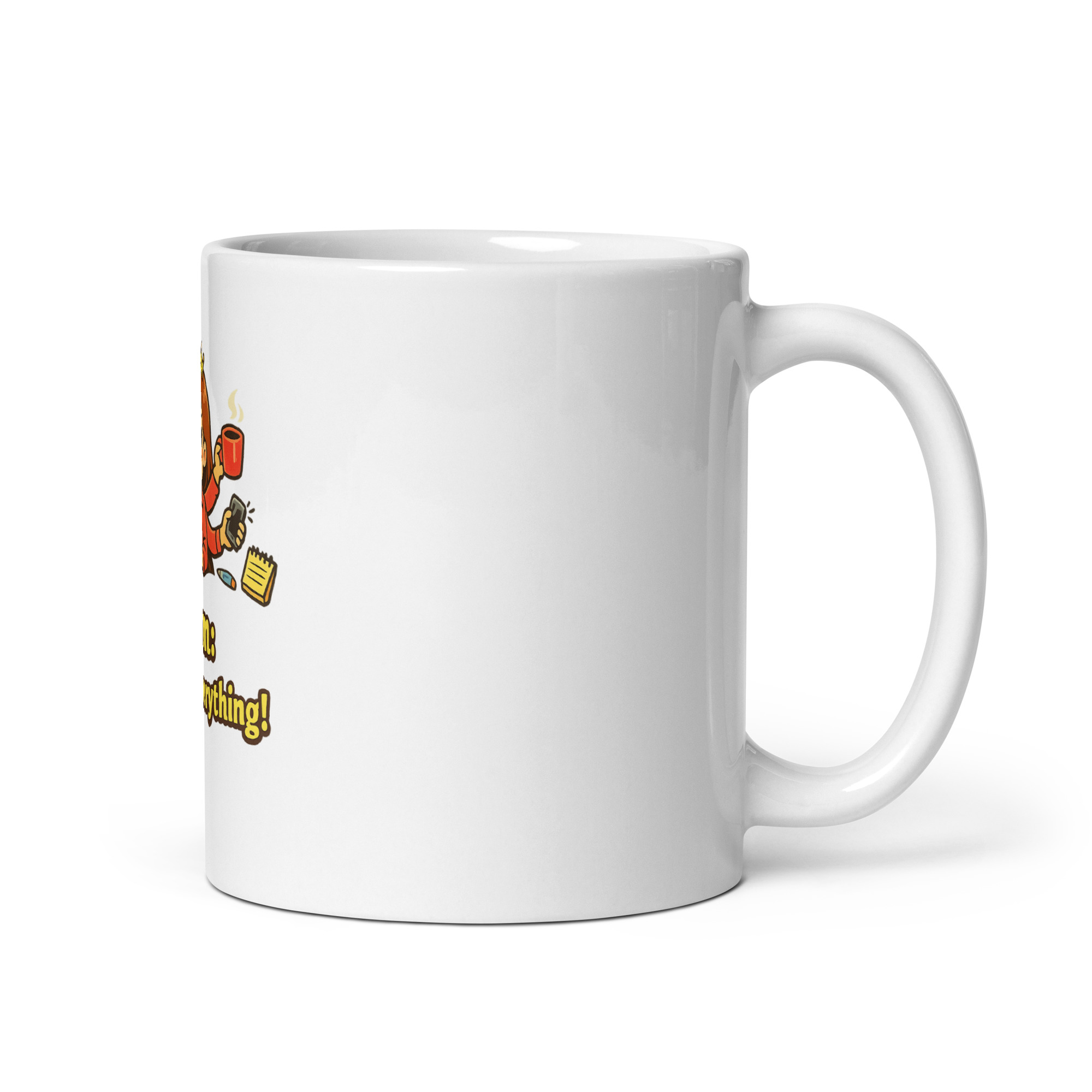 Mum Queen Of Everything Mug - Image 3