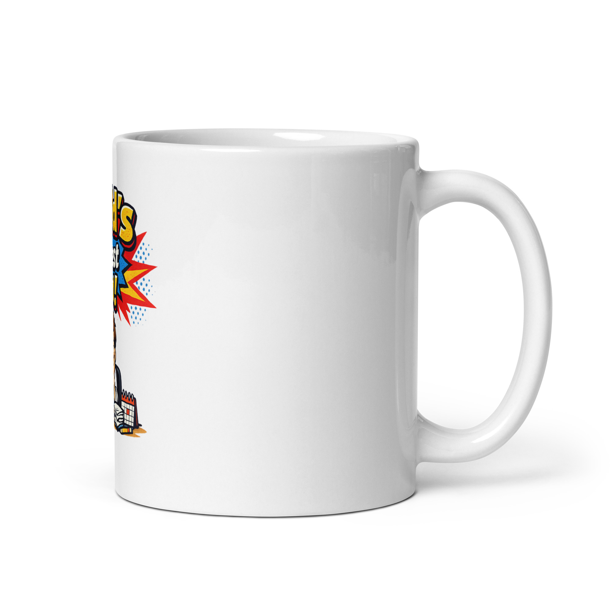 Worlds Okayest Dad Mug - Image 3