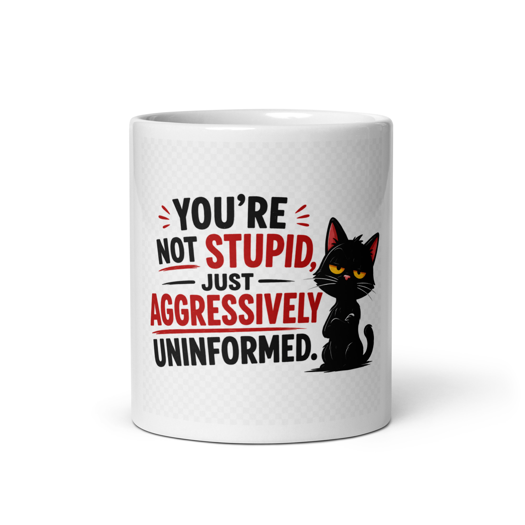You’re not stupid, just aggressively uninformed Mug