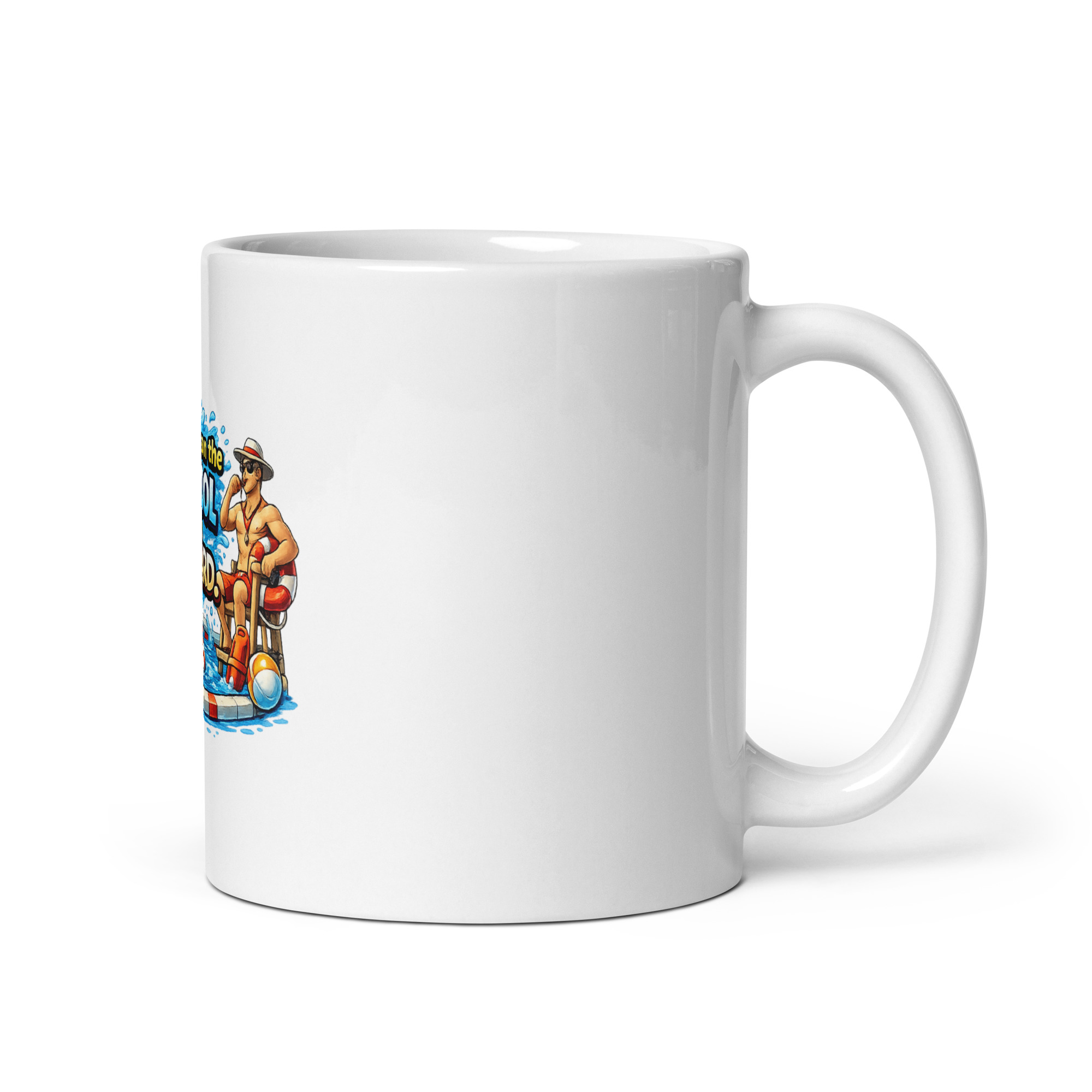 You’re the reason the gene pool needs a lifeguard Mug - Image 3